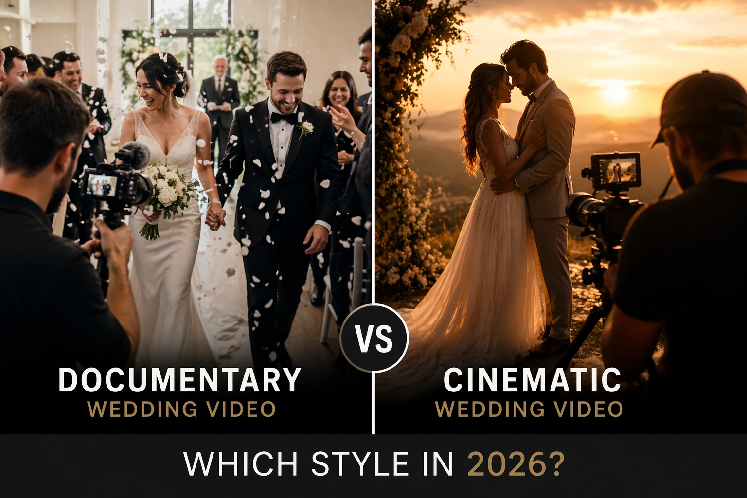 Documentary vs Cinematic Wedding Video: Which Style in 2026