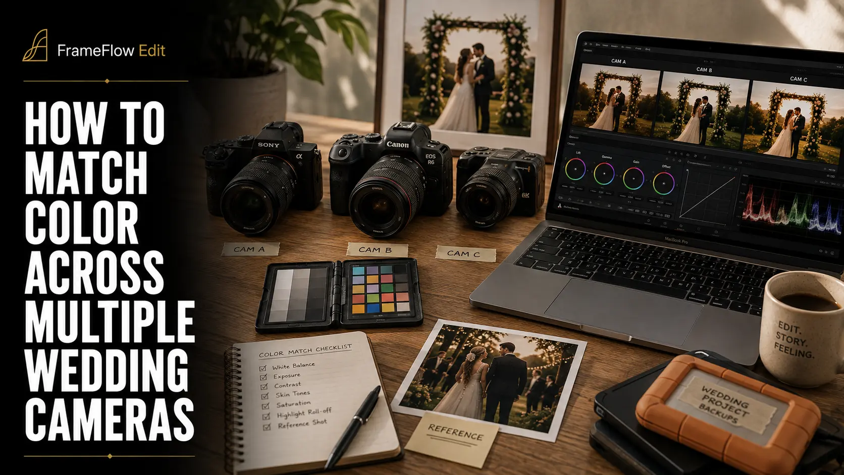How to Match Color Across Multiple Wedding Cameras