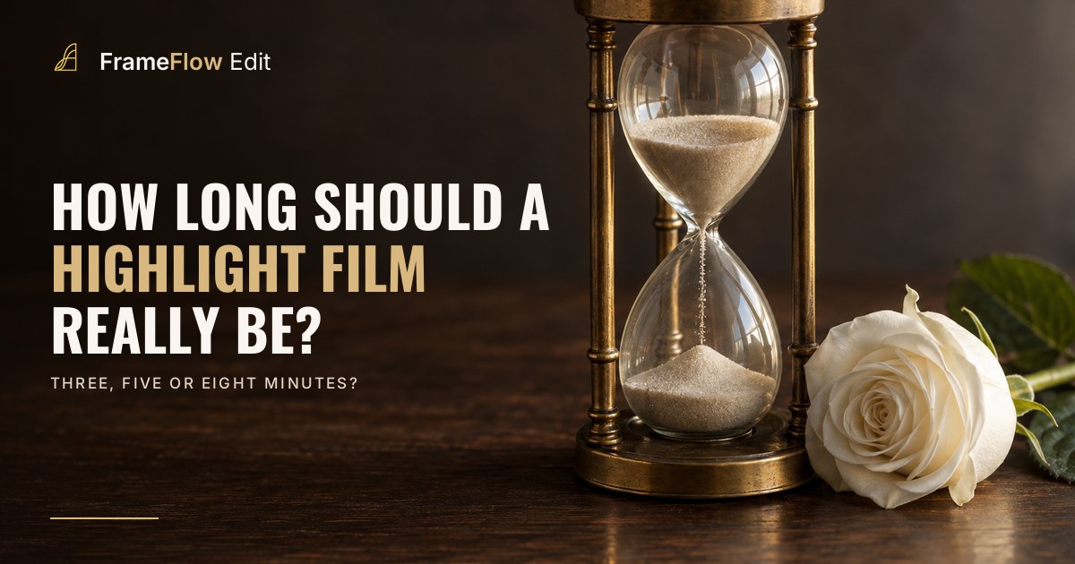 How Long Should a Wedding Highlight Film Be?