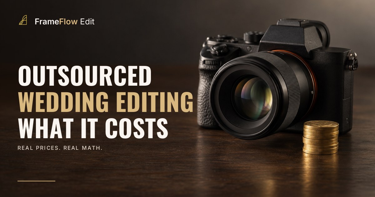 How Much Does Outsourced Wedding Video Editing Cost?