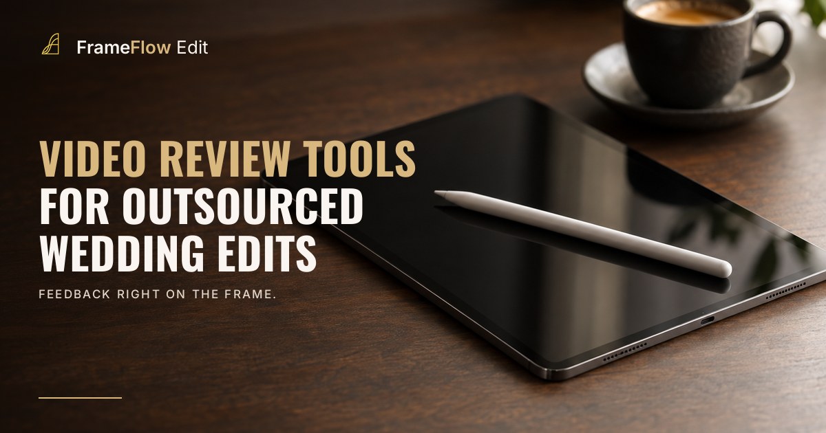 The Best Video Review Tools for Outsourced Wedding Edits